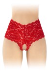 Boxer ouvert Julia - rouge