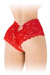 Boxer ouvert Julia - rouge