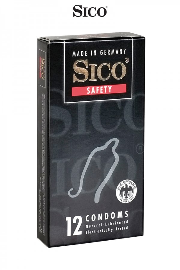 12 préservatifs Sico SAFETY