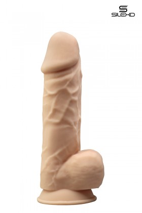 Gode double densité chair 21,5 cm - Modèle 4