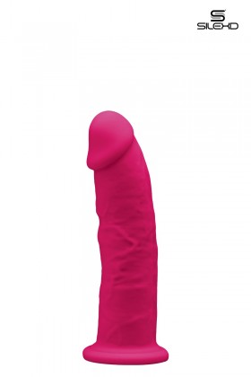 Gode double densité rose 15 cm - Modèle 2