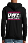 Veste à capuche J&M Merci Qui