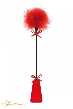 Tapette à pompon rouge - Sweet Caress