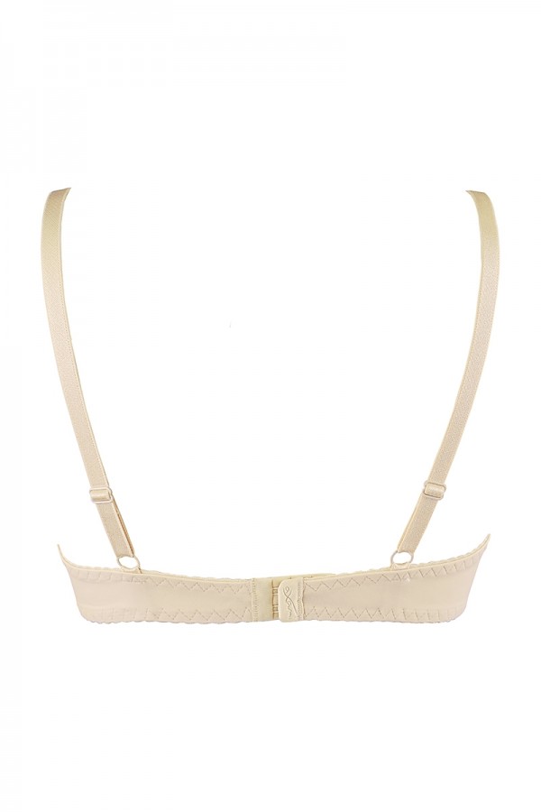 Soutien-gorge push-up beige V-10341 - Axami