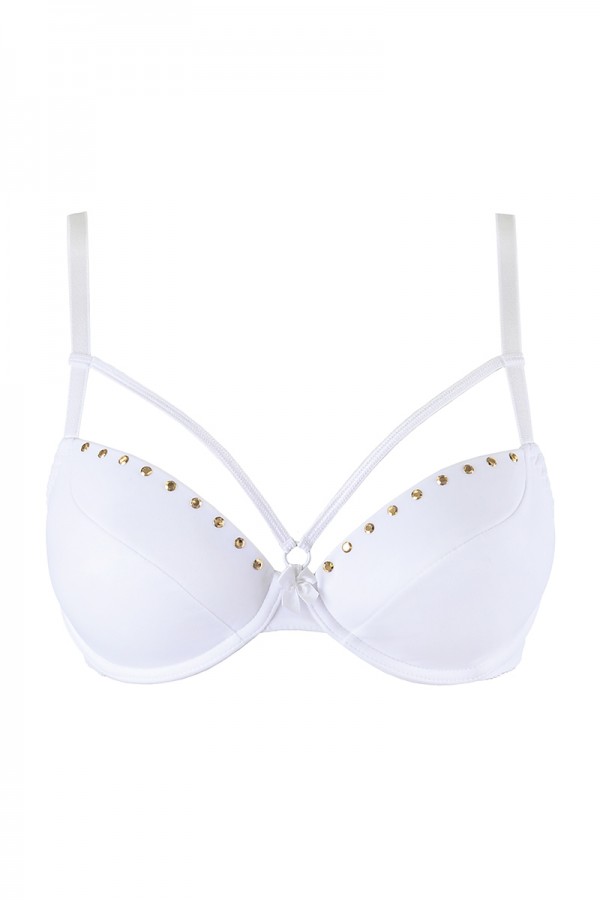 Soutien-gorge push-up blanc V-10331 - Axami