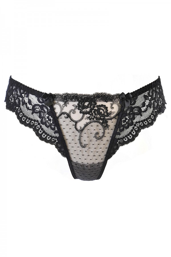 String brésilien noir V-10515 - Axami