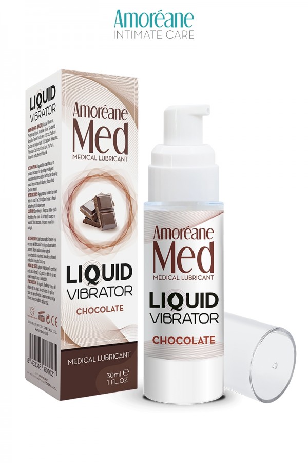 Lubrifiant stimulant Chocolat 30ml - Amoreane Med