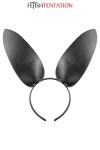 Oreilles de lapin en simili cuir - Fetish Tentation