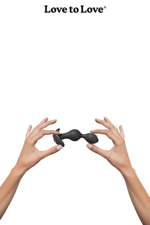 Plug anal vibrant Twinny Bud noir