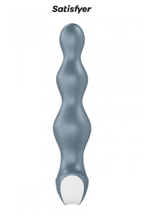 Plug anal vibrant Lolli Plug 2 gris - Satisfyer