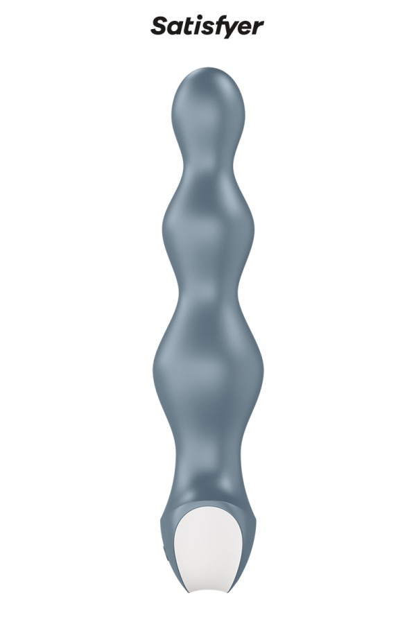 Plug anal vibrant Lolli Plug 2 gris - Satisfyer