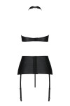 Ensemble sexy faux cuir Nancy - Passion