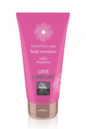 Lubrifiant comestible Framboise - Shiatsu