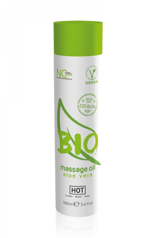 Huile de massage BIO aloe vera - HOT