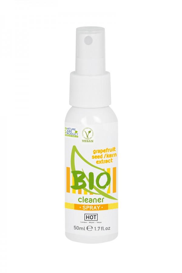 Spray nettoyant sextoys Bio 50ml -  HOT