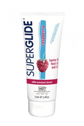 Lubrifiant Comestible SuperGlide framboise - HOT
