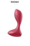 Plug vibrant Backdoor Lover rouge - Satisfyer