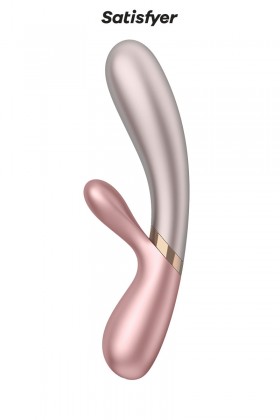 Rabbit chauffant Hot Lover rose - Satisfyer