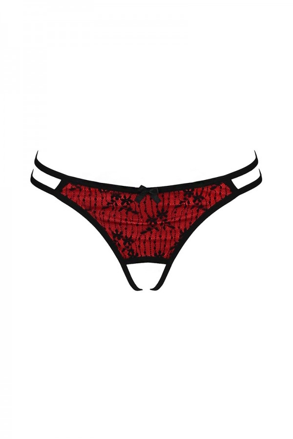 String ouvert rouge Rubi - Passion