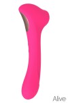 Double stimulateur Quiver rose