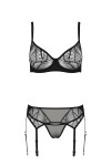 Ensemble à jarretelles Leafa - Passion ECO Collection