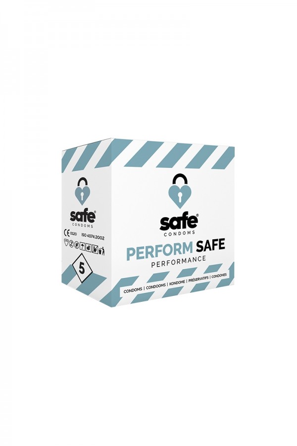 5 préservatifs Safe Performance