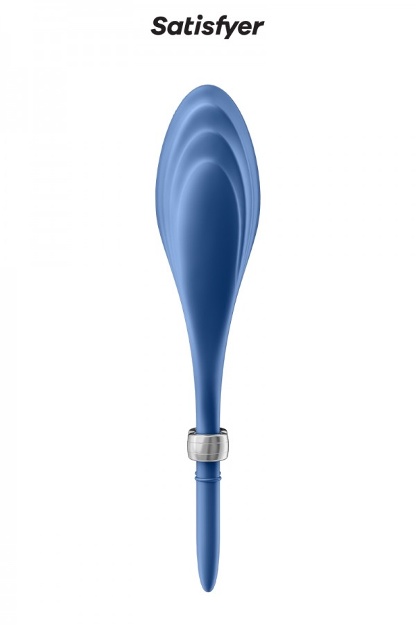 Anneau vibrant Duelist bleu - Satisfyer