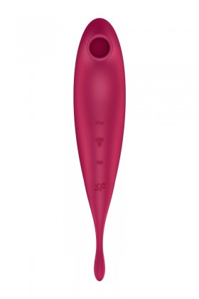 Stimulateur Satisfyer Twirling Pro+ Connecté rouge