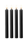 4 bougies SM noires Large - Ouch!