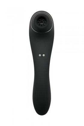 Stimulateur clitoridien Smooch noir - Wooomy