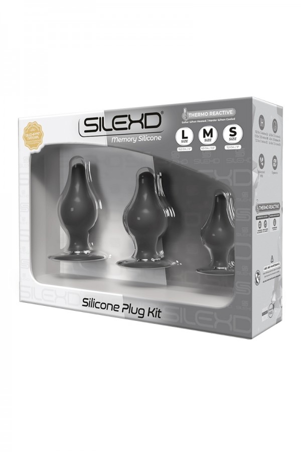 Kit 3 plugs double densité - SilexD