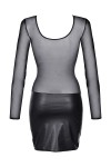 Robe noire V-9219 - Axami