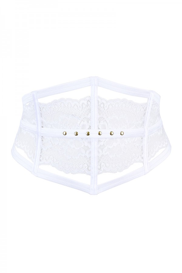 Tour de taille blanc V-9792 - Axami