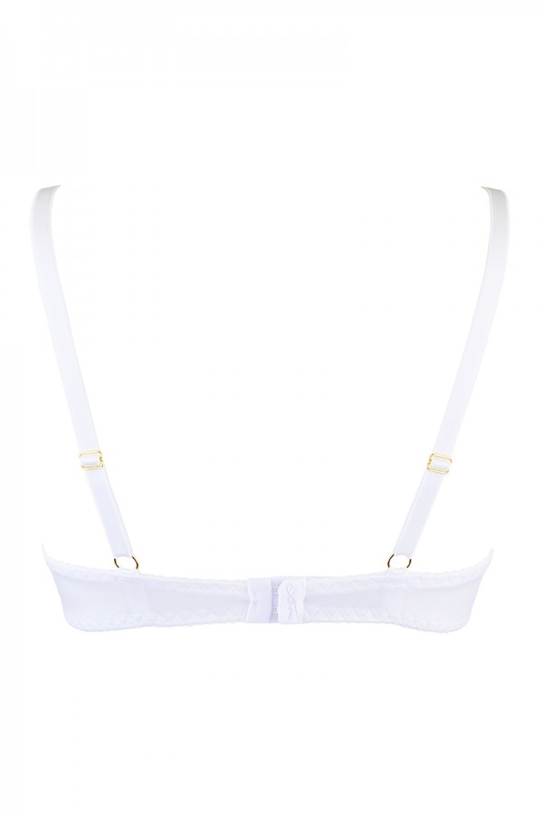 Soutien-gorge seins nus blanc V-9791 - Axami