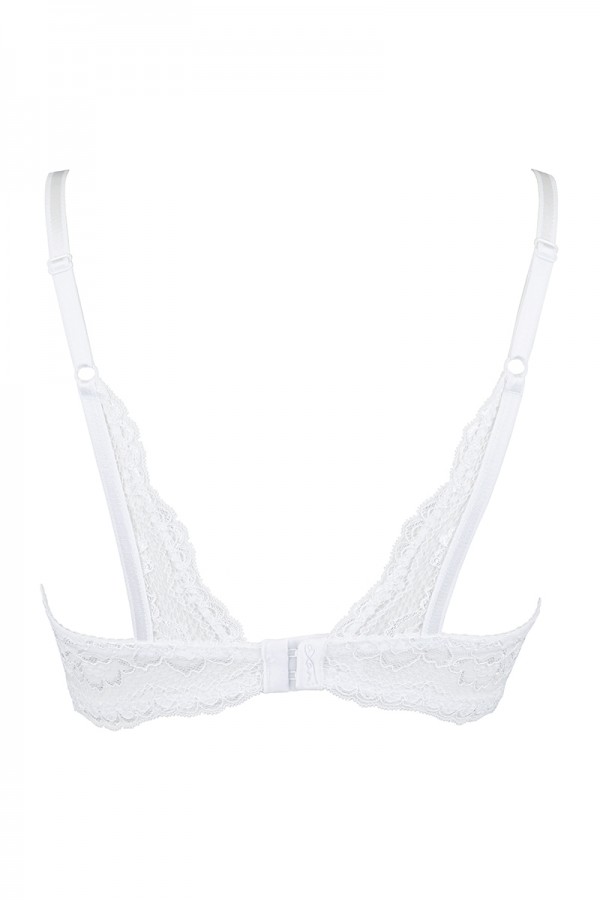 Soutien-gorge ouvert blanc V-9821 - Axami