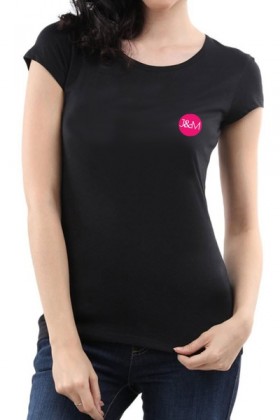 Tee-shirt J&M noir - spécial femme