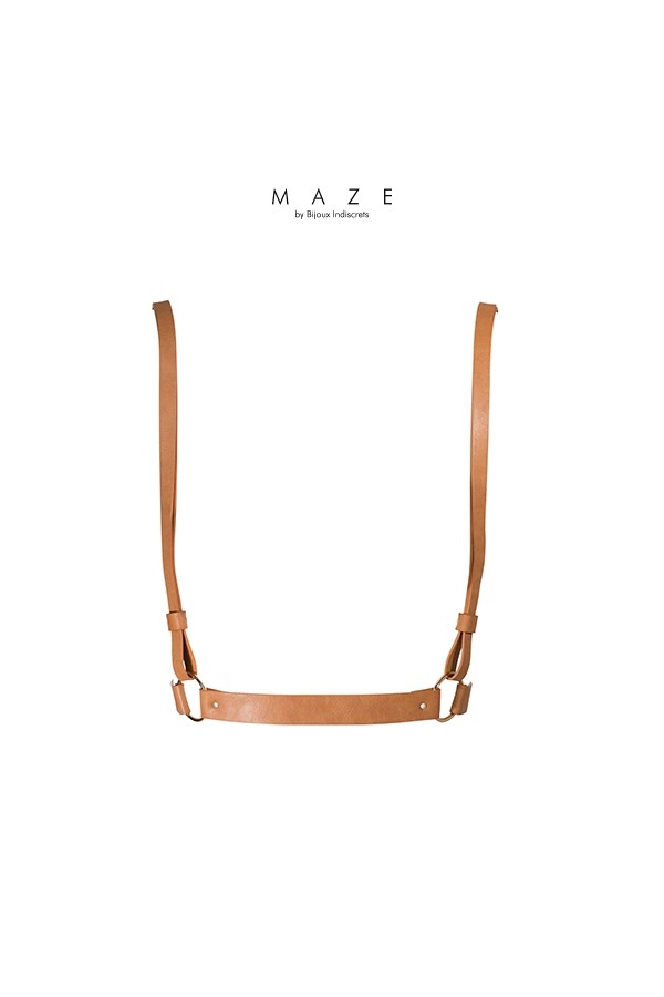 Harnais X marron - Maze