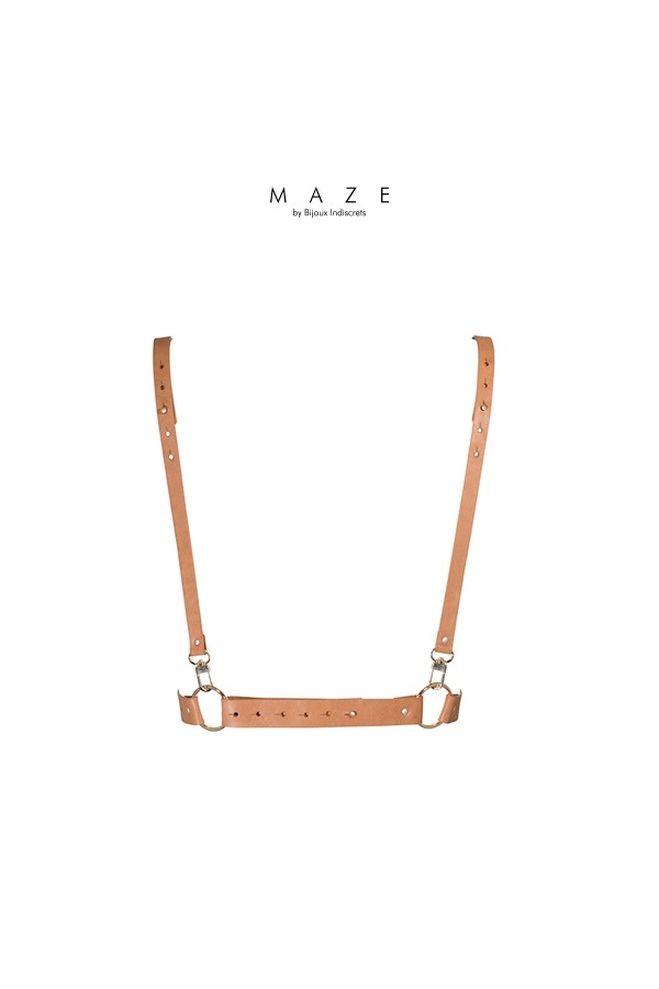 Harnais X marron - Maze