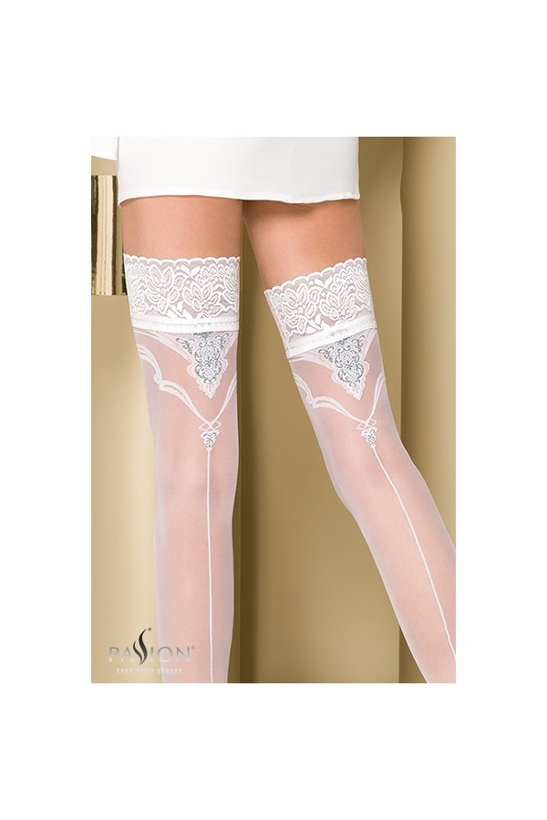 Bas autofixants ST108 Blanc