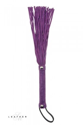 Martinet en cuir violet