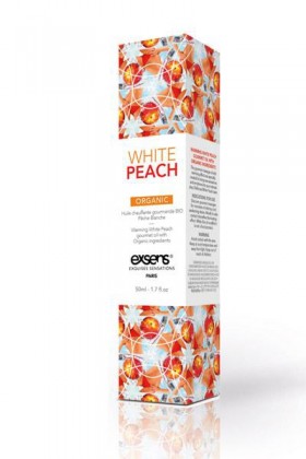 Huile de massage BIO Exsens - peche blanche