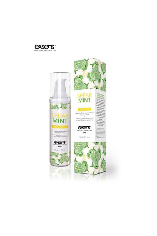 Huile de massage BIO Exsens - menthe fraiche