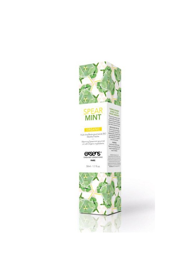 Huile de massage BIO Exsens - menthe fraiche