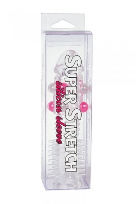 Gaine de pénis Silicon Sleeve Clear