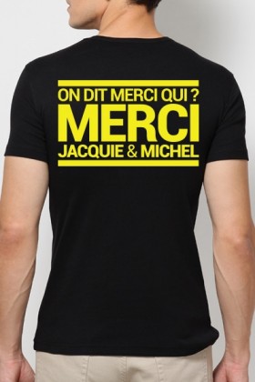 T-shirt Jacquie & Michel Jaune fluo