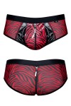 Shorty à zip en tulle zébré - Regnes