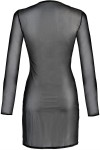 Robe tulle noir V-10639 - Axami