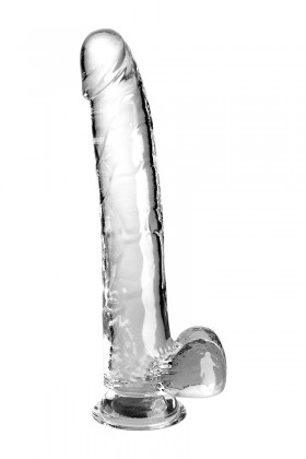 Gode XXL 30,5 x 5,1 cm Clear - King Cock