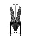 Body jarretelles Libido F297 wetlook et dentelle